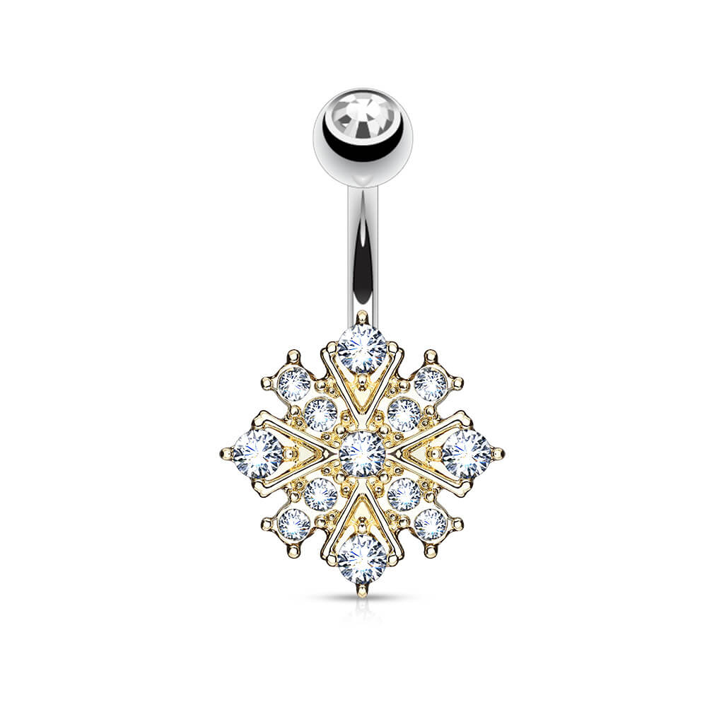 Belly Button Piercing Star Zirconia - Image 4