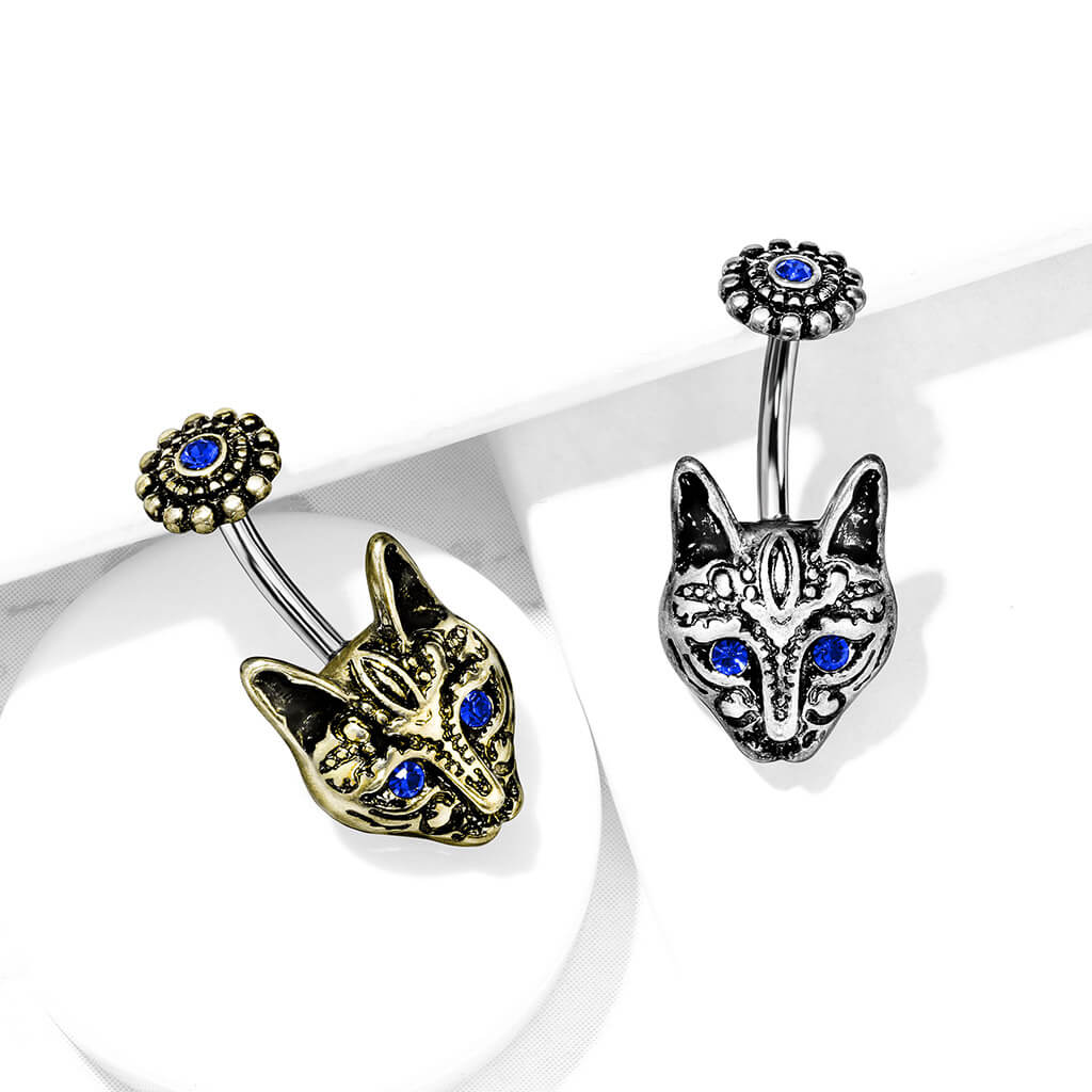 Belly Button Piercing Cat Zirconia - Image 4