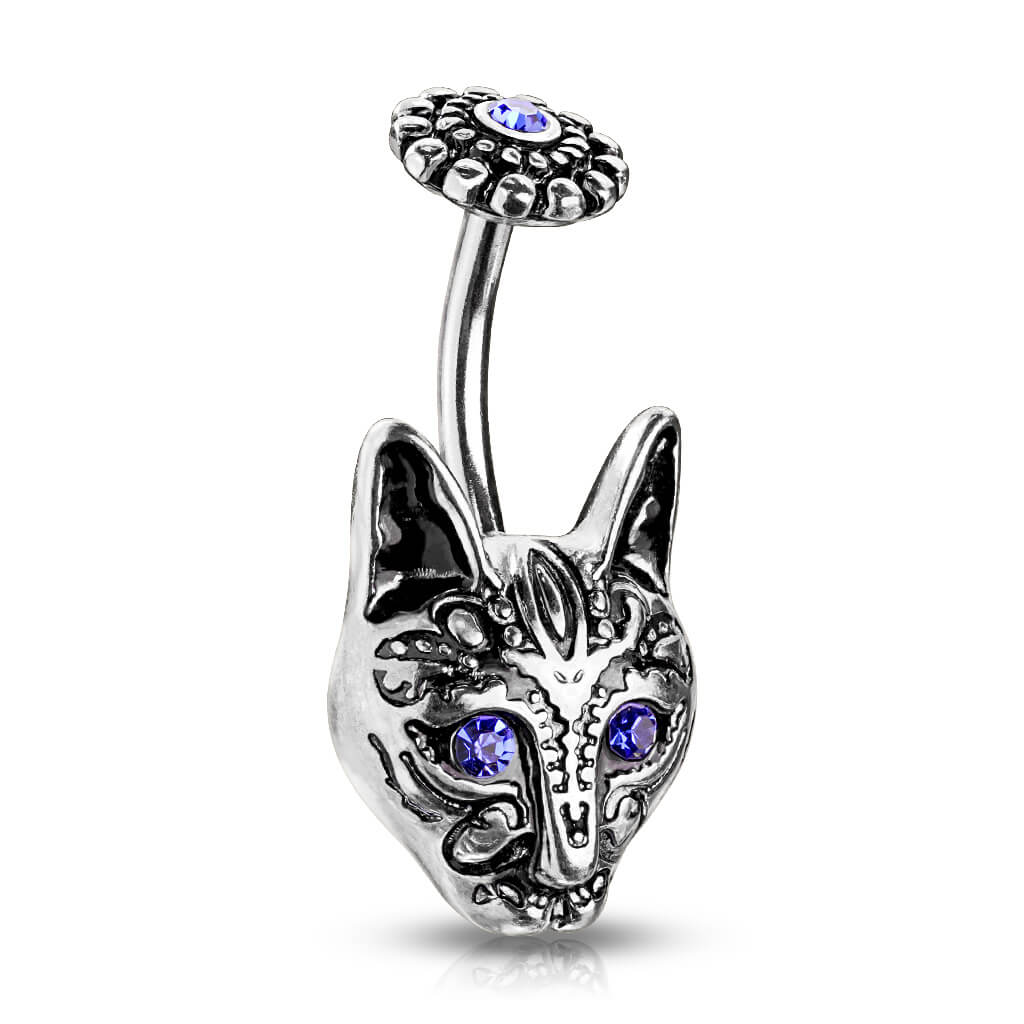 Belly Button Piercing Cat Zirconia - Image 5