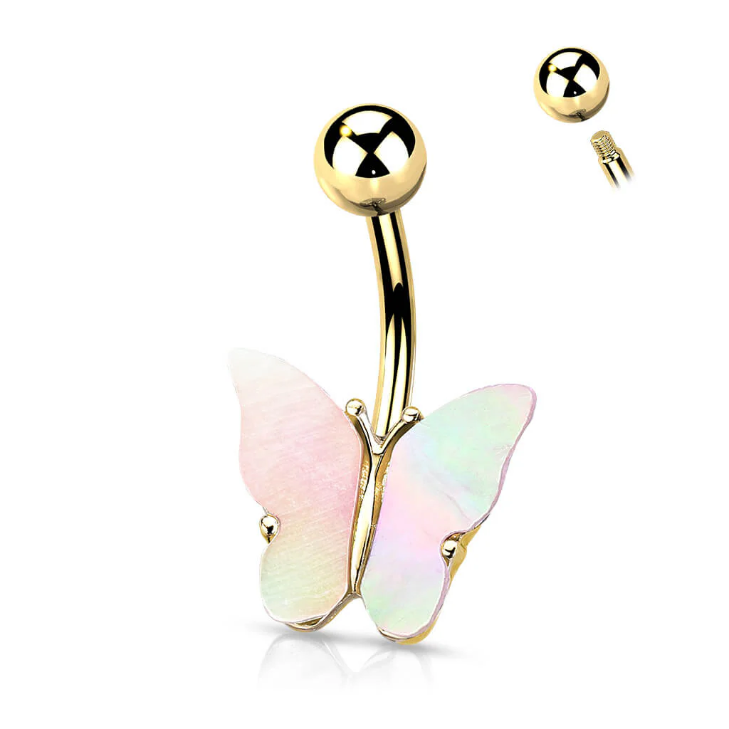 Belly Button Piercing Butterfly - Image 2