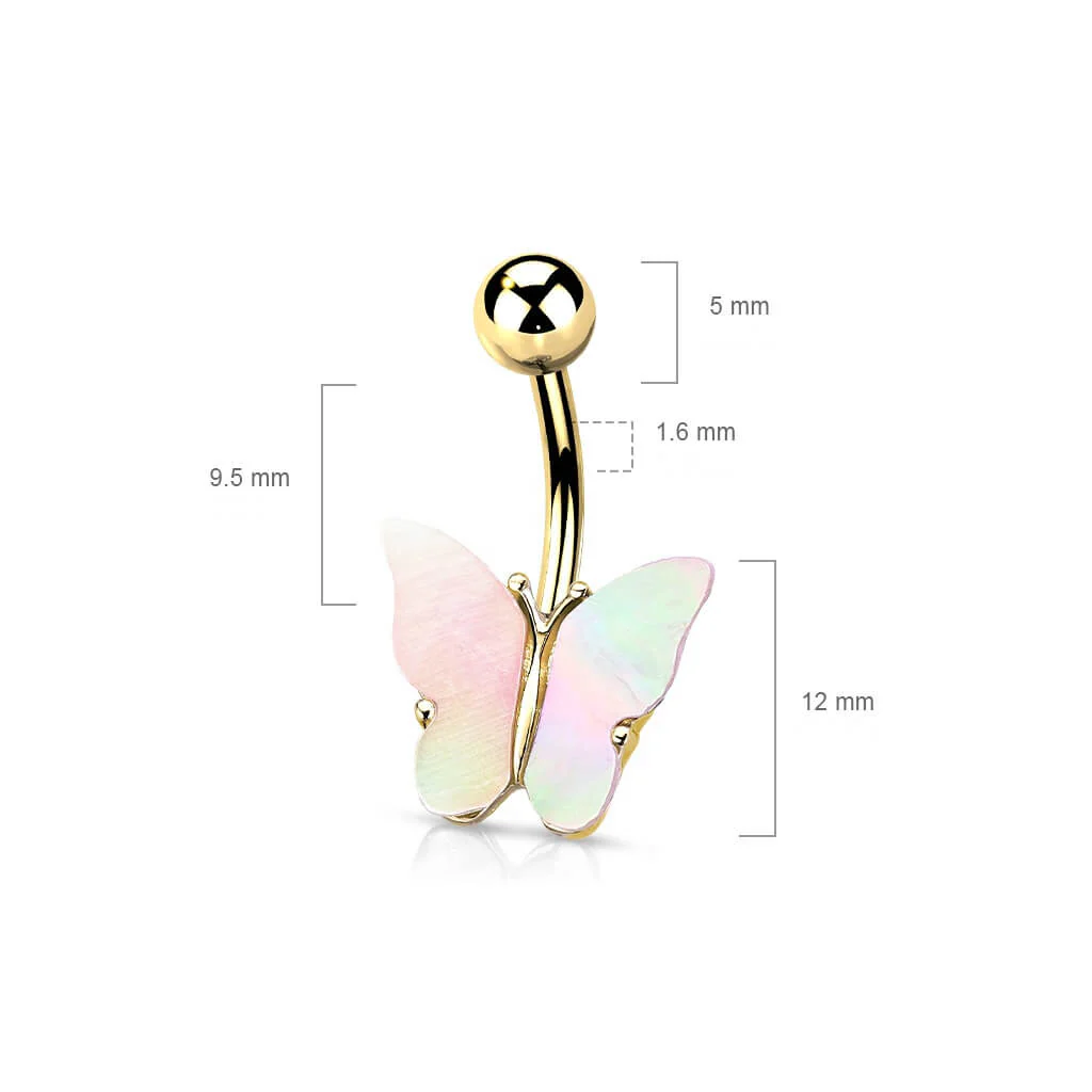 Belly Button Piercing Butterfly - Image 3
