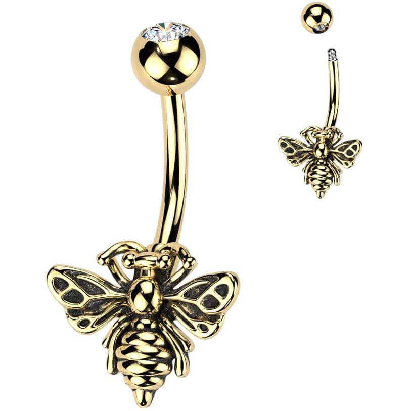 Belly Button Piercing bee - Image 3