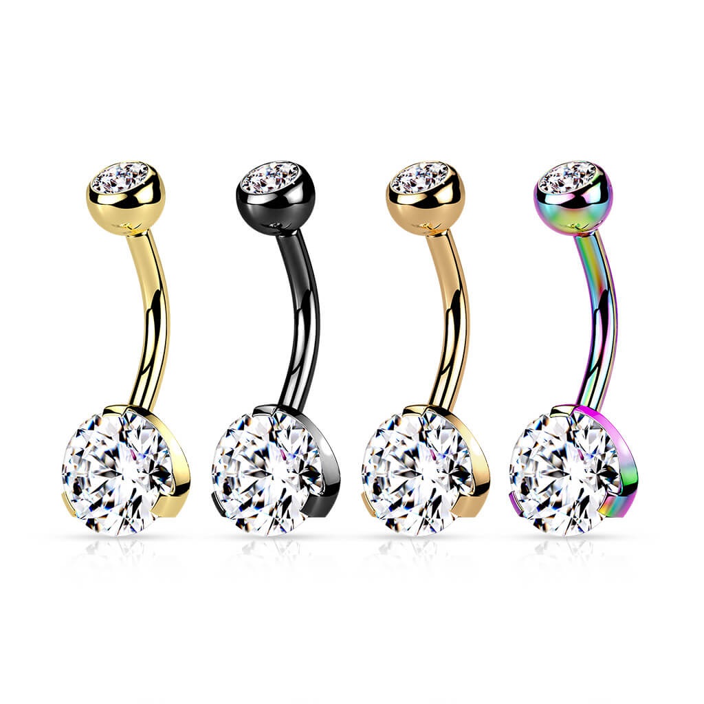 Belly Button Piercing Ball Zirconia - Image 5