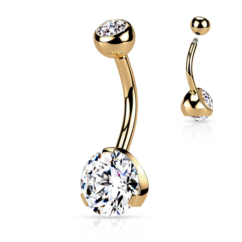 Belly Button Piercing Ball Zirconia - Image 6