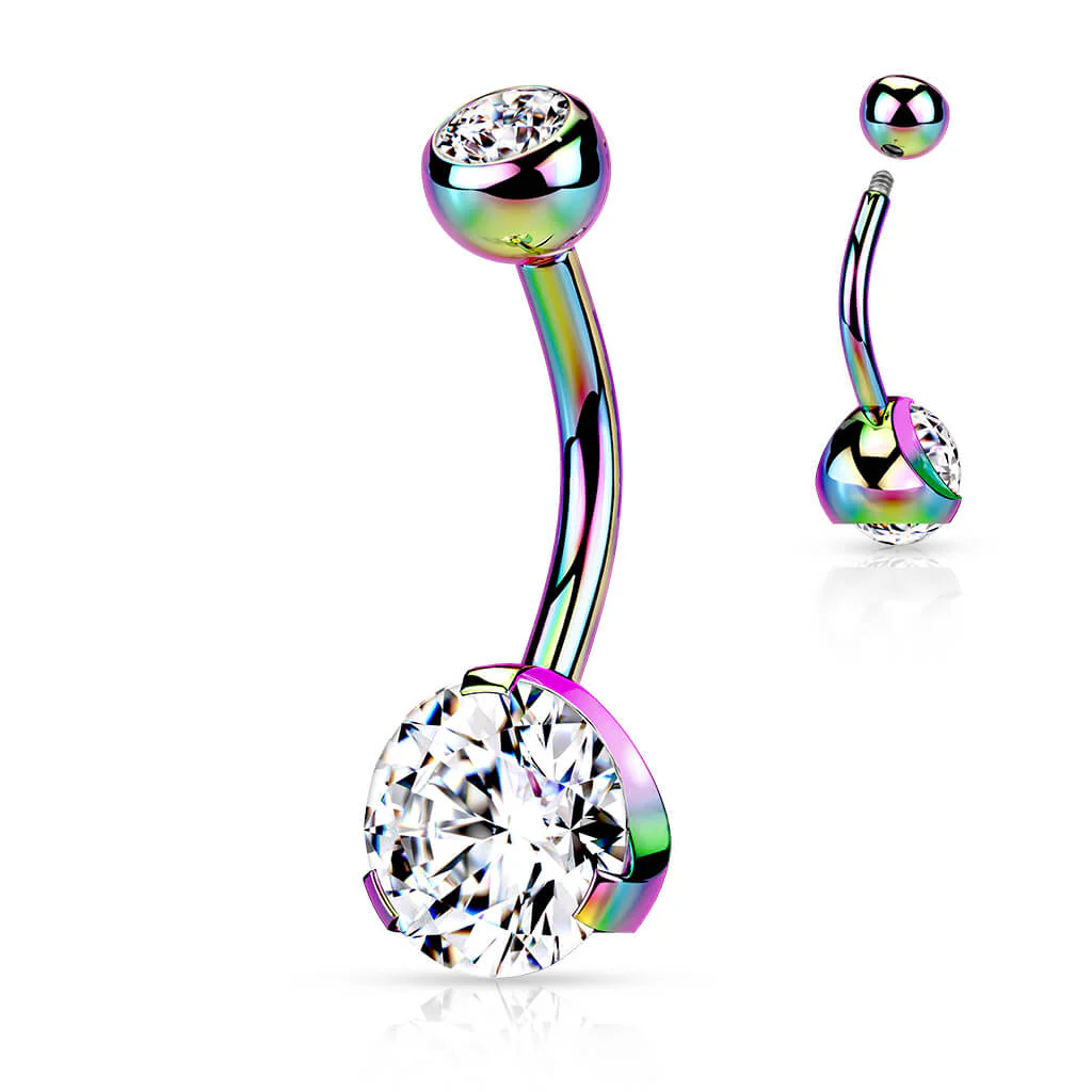 Belly Button Piercing Ball Zirconia - Image 8