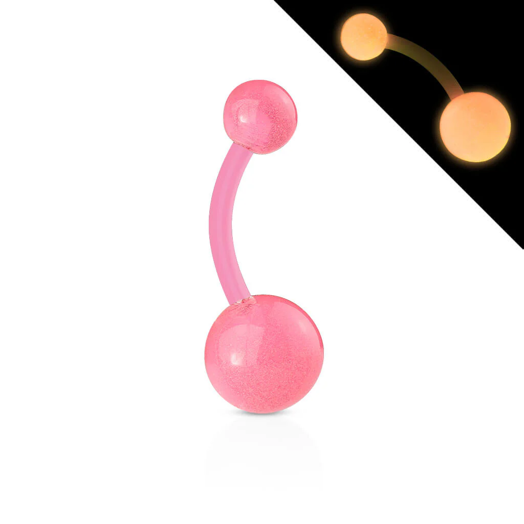 Belly Button Piercing Ball Glow in the Dark - Image 6
