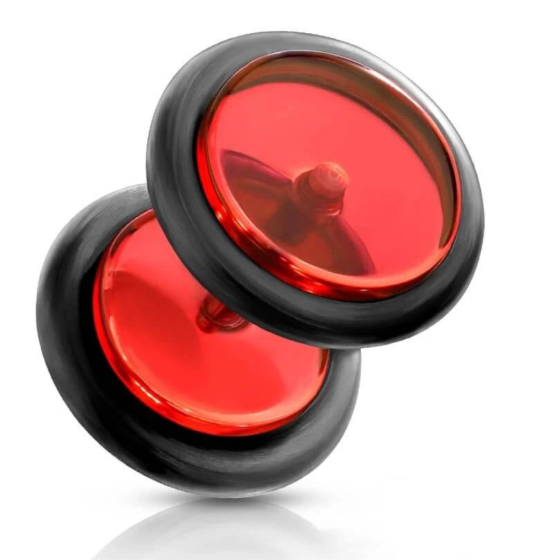 Acrylic Fake Plug Acrylic Silicon O-Ring - Image 10