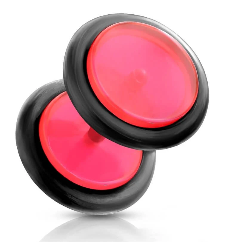 Acrylic Fake Plug Acrylic Silicon O-Ring - Image 9