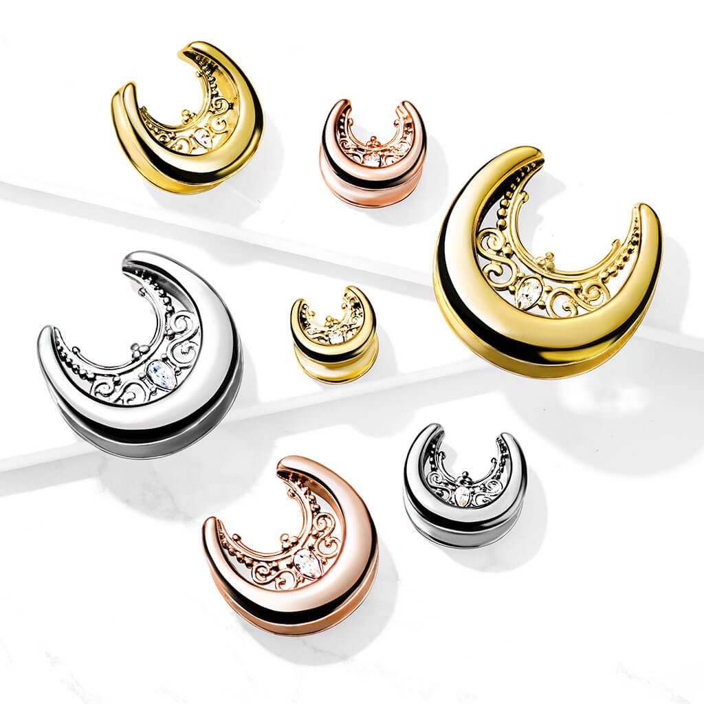 Tunnel Saddle Flowers Zirconia Silver - Image 8