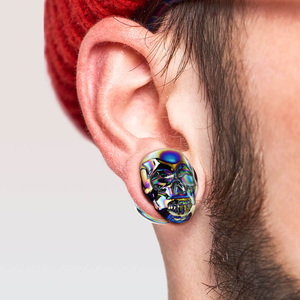 Glass Plug Skull Glass - Image 6