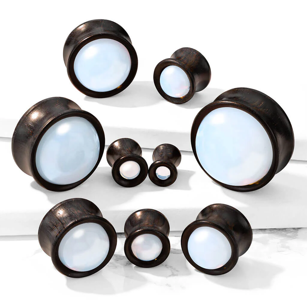 Plug Opal Ebony Wood - Image 4