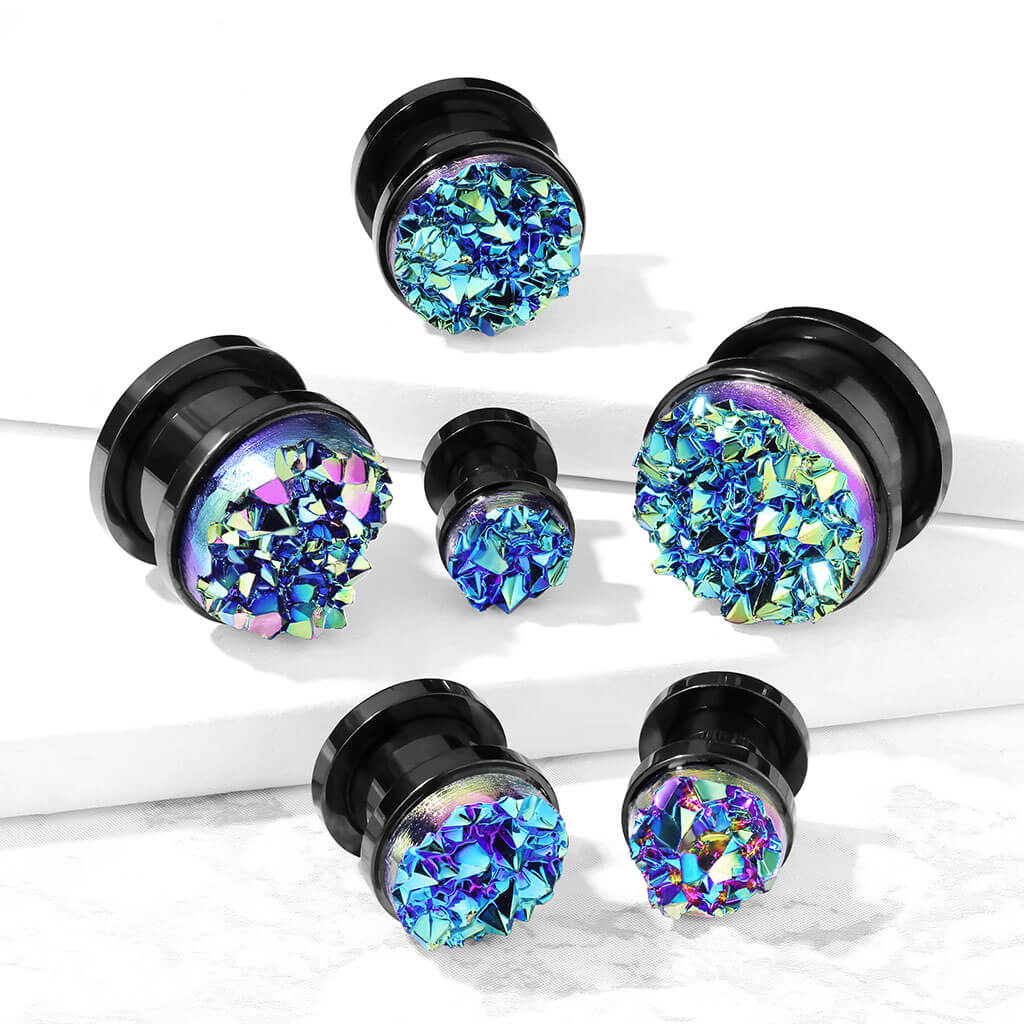 Plug Illumitating synthetic Stone Black - Image 4