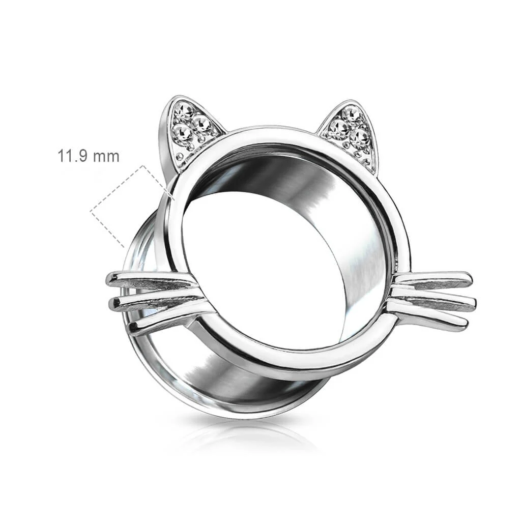Tunnel Cat Zirconia Silver - Image 2