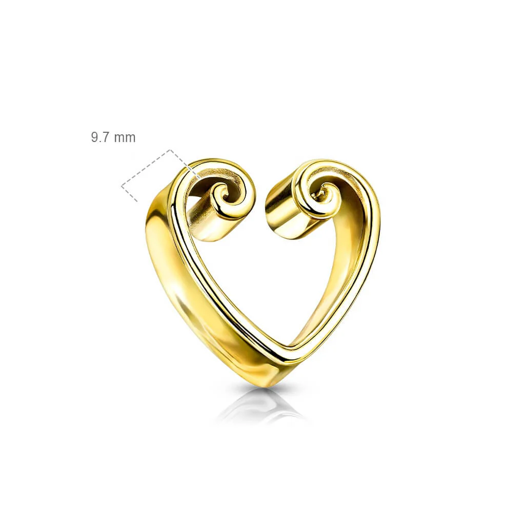 Tunnel Saddle Heart Gold - Image 3