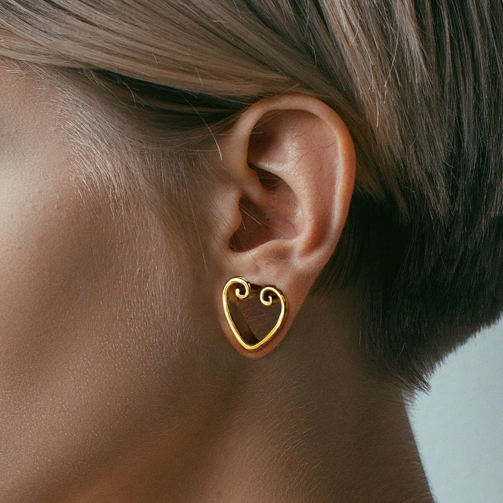 Tunnel Saddle Heart Gold - Image 7