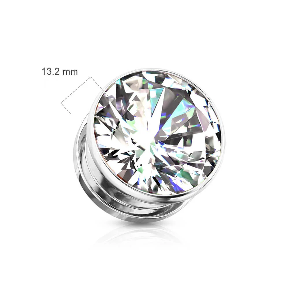 Plug Zirconia Silver - Image 3