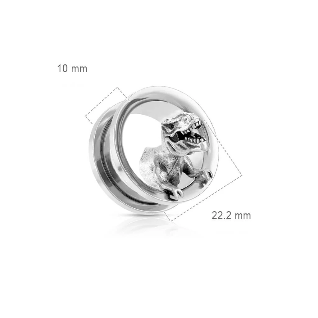 Plug T-Rex Silver - Image 2