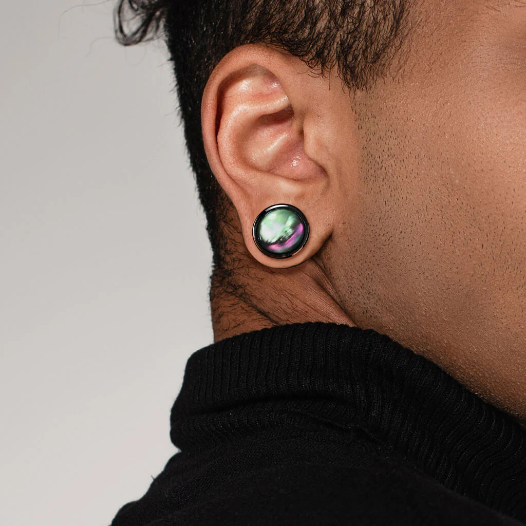 Plug Mother of Pearl Black - Image 3