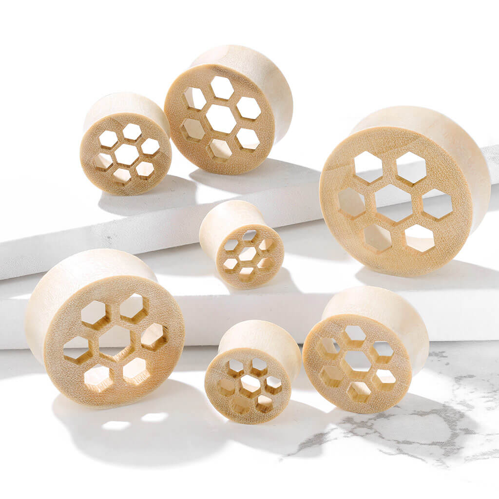 Plug Honeycomb Crocodile Wood - Image 3