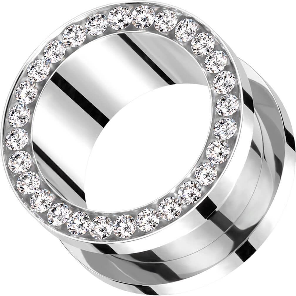 Tunnel Zirconia Silver