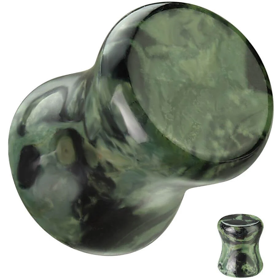 Plug green eye jasper - Image 2