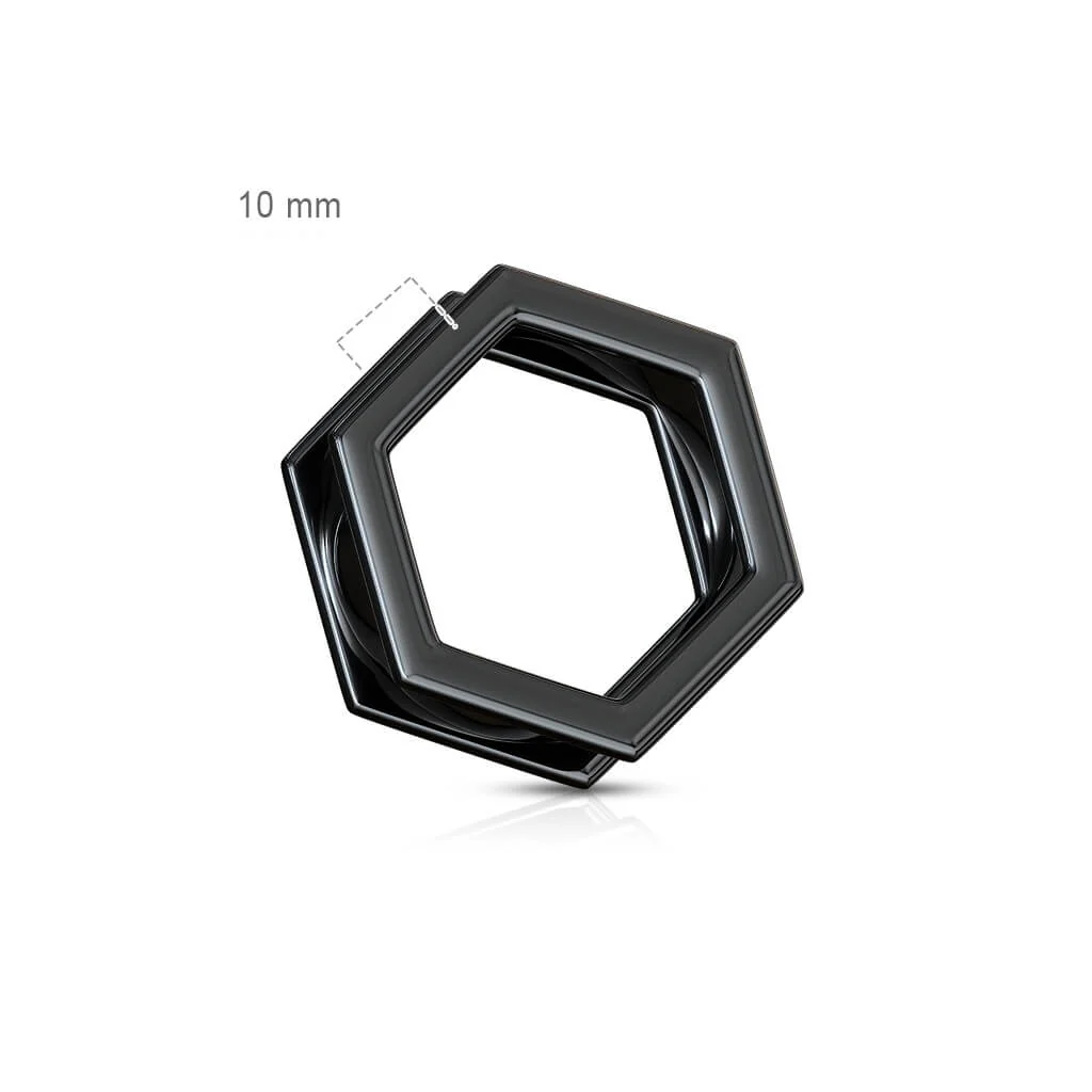 Tunnel Hexagon Black - Image 2