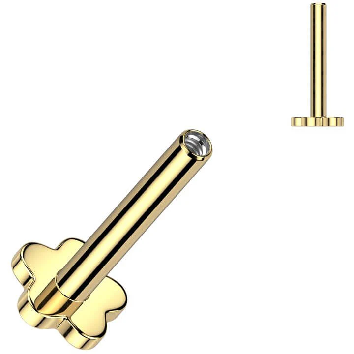 Titanium base flower Internally Threaded - Image 3