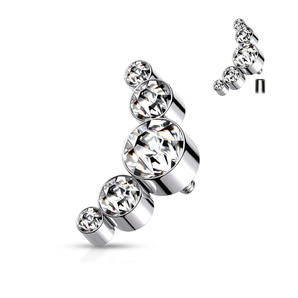 Titanium Top 5 Zirconia Internally Threaded - Image 2