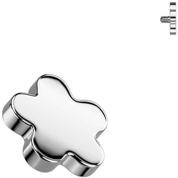 Titanium top flower Internally Threaded - Image 3