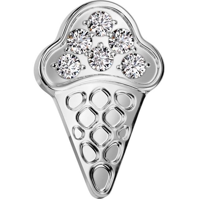 Titanium top ice cream cone Internally Threaded - Image 5