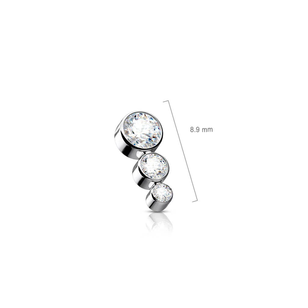 Titanium Top 3 Zirconia Internally Threaded - Image 3