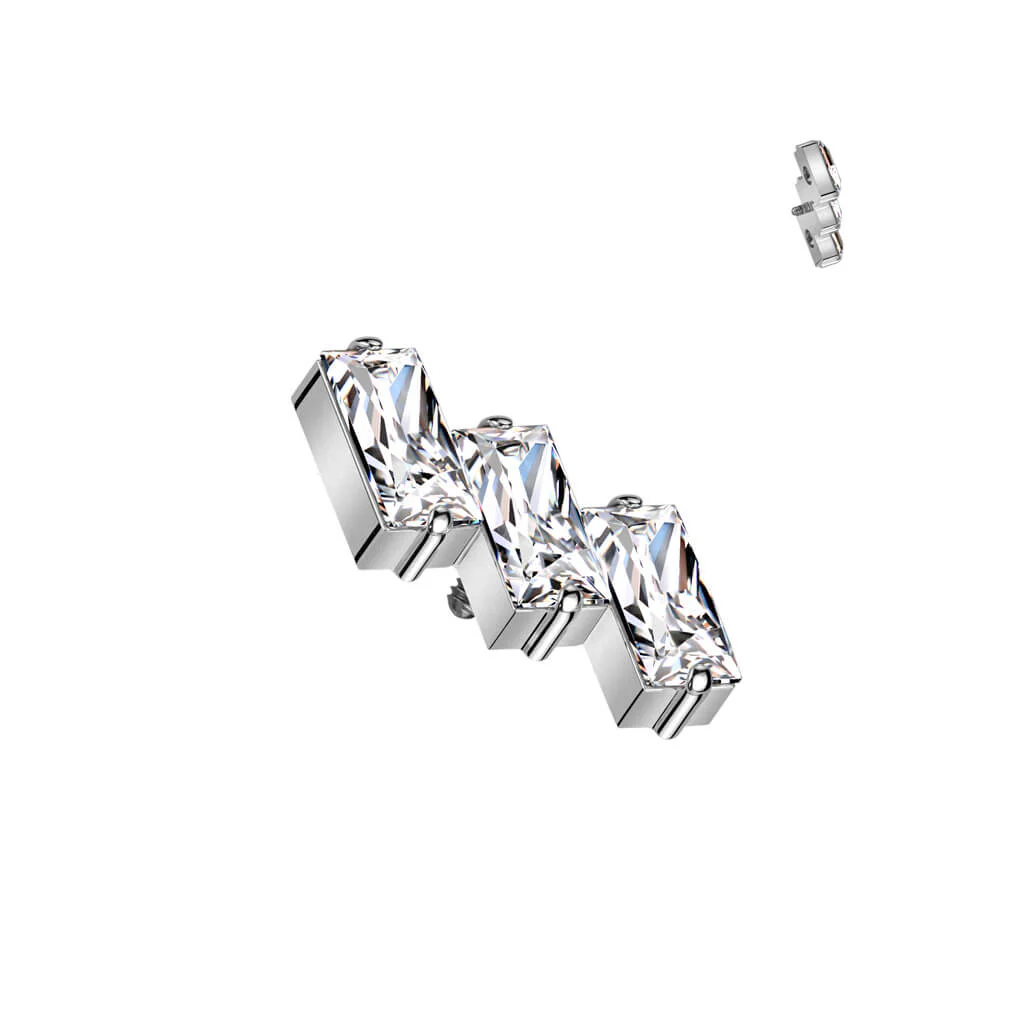 Titanium Top 3 Zirconias Internally Threaded - Image 2