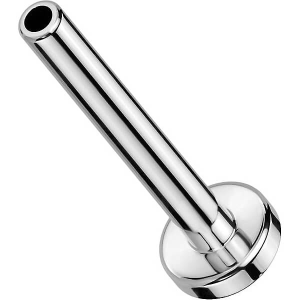 Base Labret Flat Back Push-In