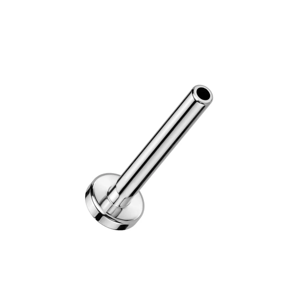 Base Labret Flat Back Push-In - Image 2