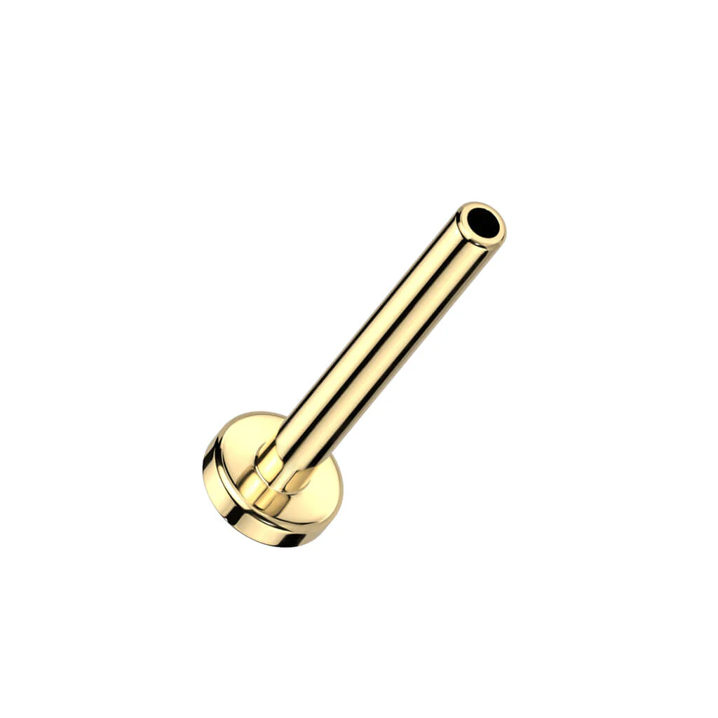 Base Labret Flat Back Push-In - Image 3
