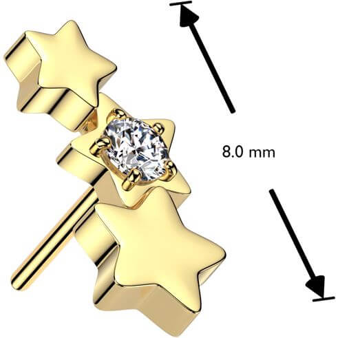 3 stars zirconia Push-In - Image 2