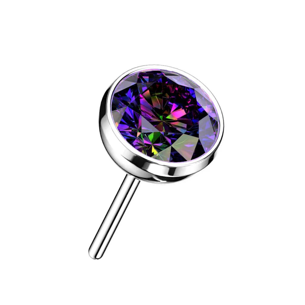 Titanium top round zirconia Push-In - Image 8