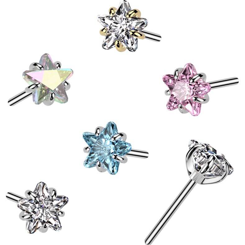 Titanium top star zirconia Push-In - Image 3