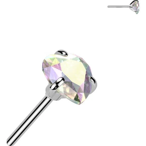 Titanium top heart zirconia Push-In - Image 7