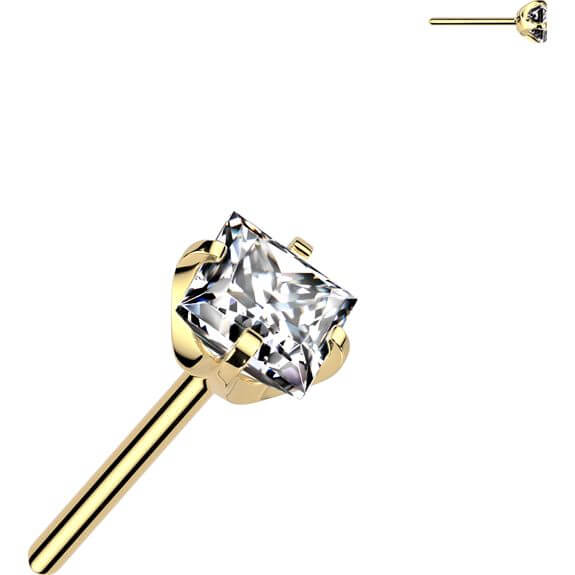 Titanium top square zirconia Push-In - Image 4