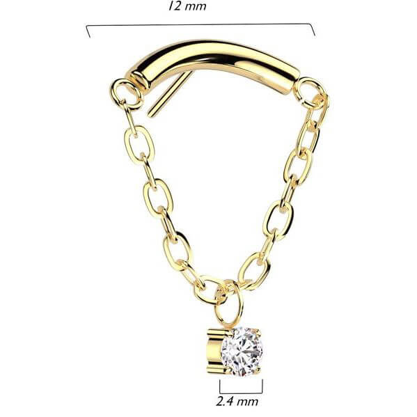 Titanium top chain with zirconia Push-In - Image 2