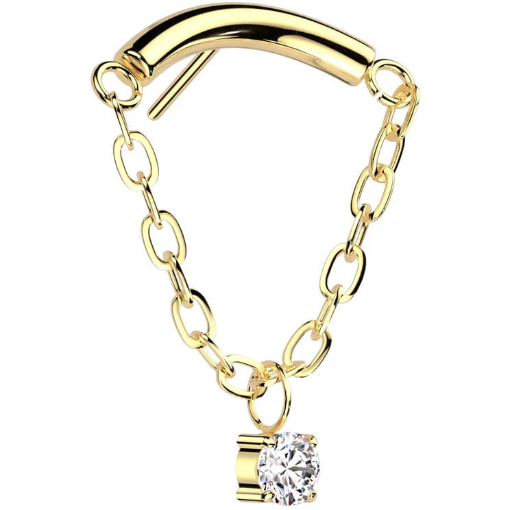 Titanium top chain with zirconia Push-In - Image 4