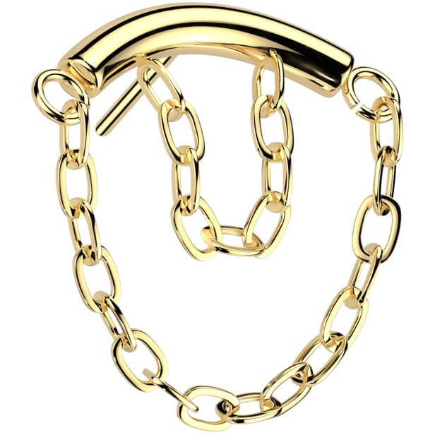 Titanium top double curved bar chain Push-In - Image 3