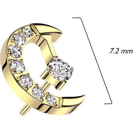 Titanium top moon zirconia Push-In - Image 2