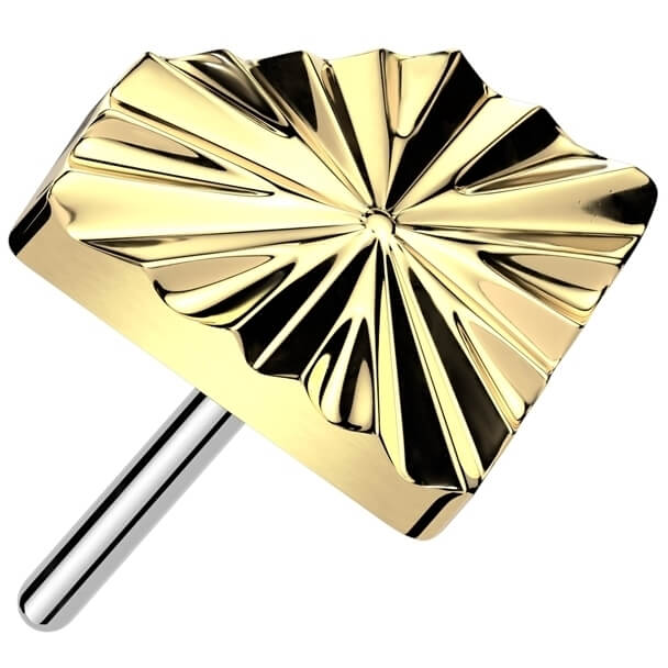 Titanium top diamond cut Push-In - Image 3