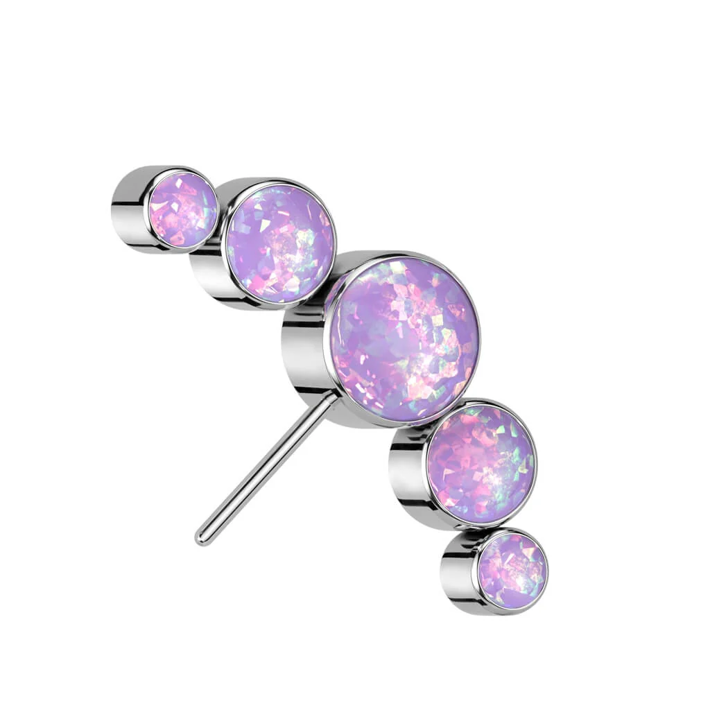 top 5 opals bezel setting Push-In - Image 5