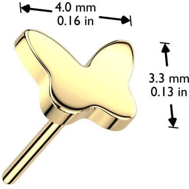 Titanium top butterfly Push-In - Image 2