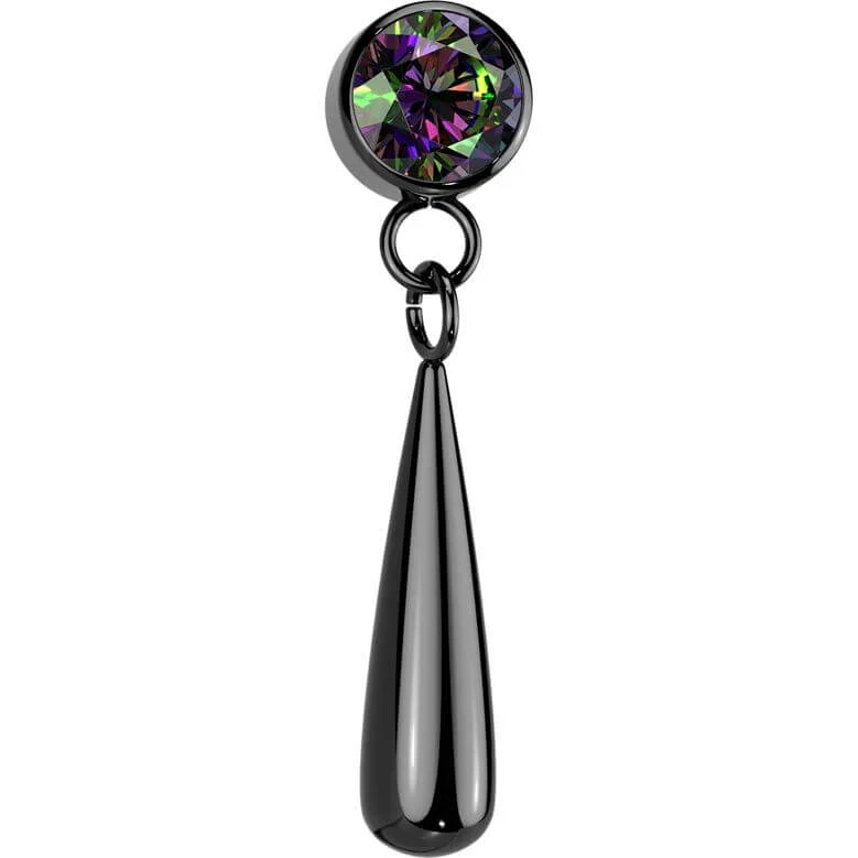 Titanium zirconia tear dangle Push-In - Image 4