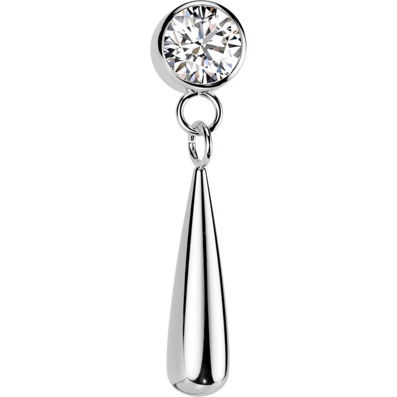 Titanium zirconia tear dangle Push-In - Image 6