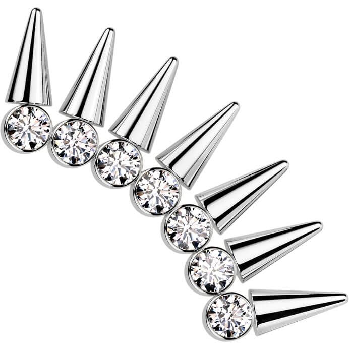 Titanium spikes zirconia Push-In - Image 4